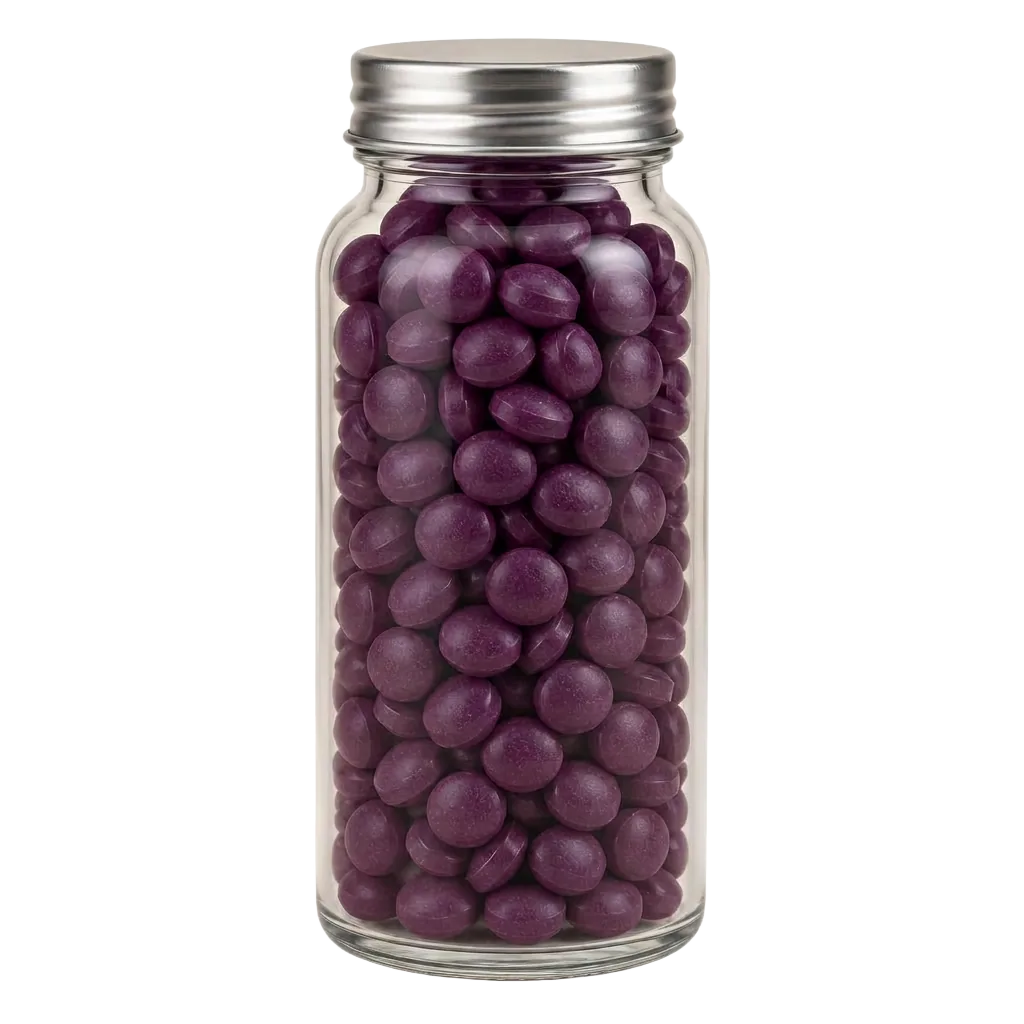 Tenzy Berry caffeine mints bottle